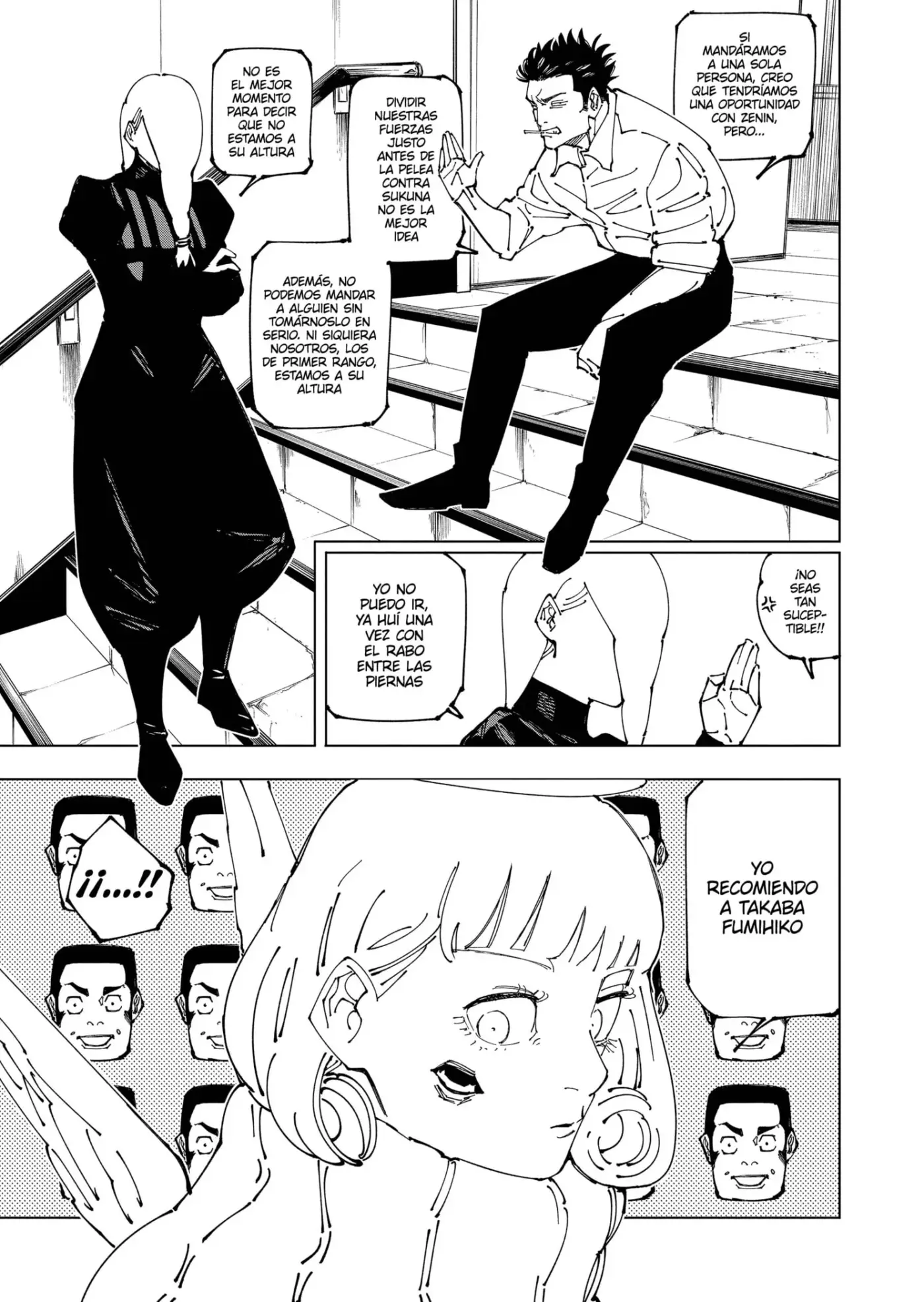 Jujutsu Kaisen capítulo 240, página 6