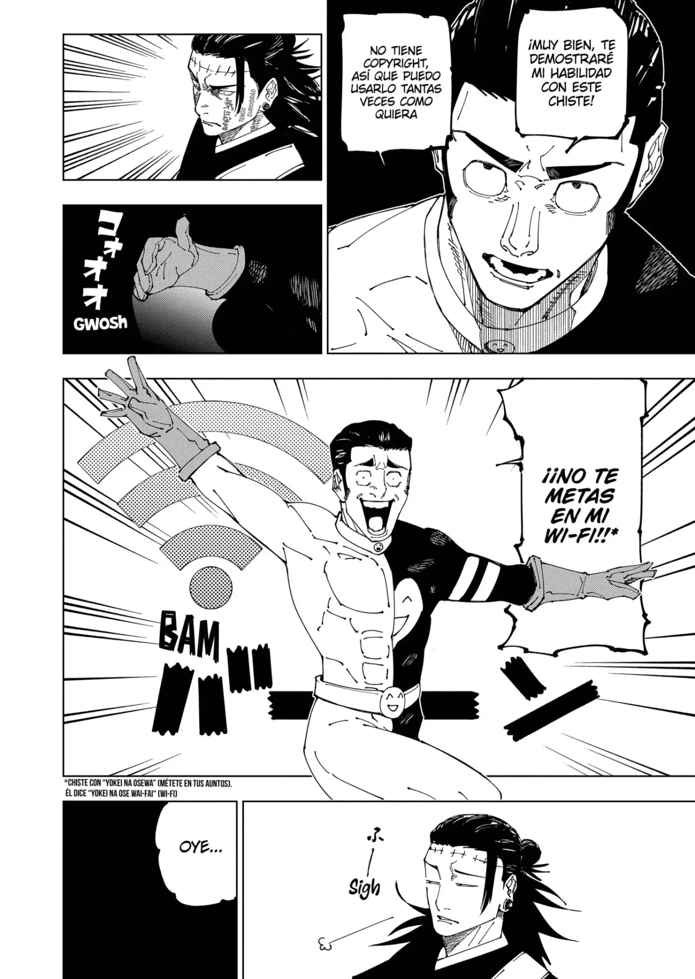 Jujutsu Kaisen capítulo 240, página 13