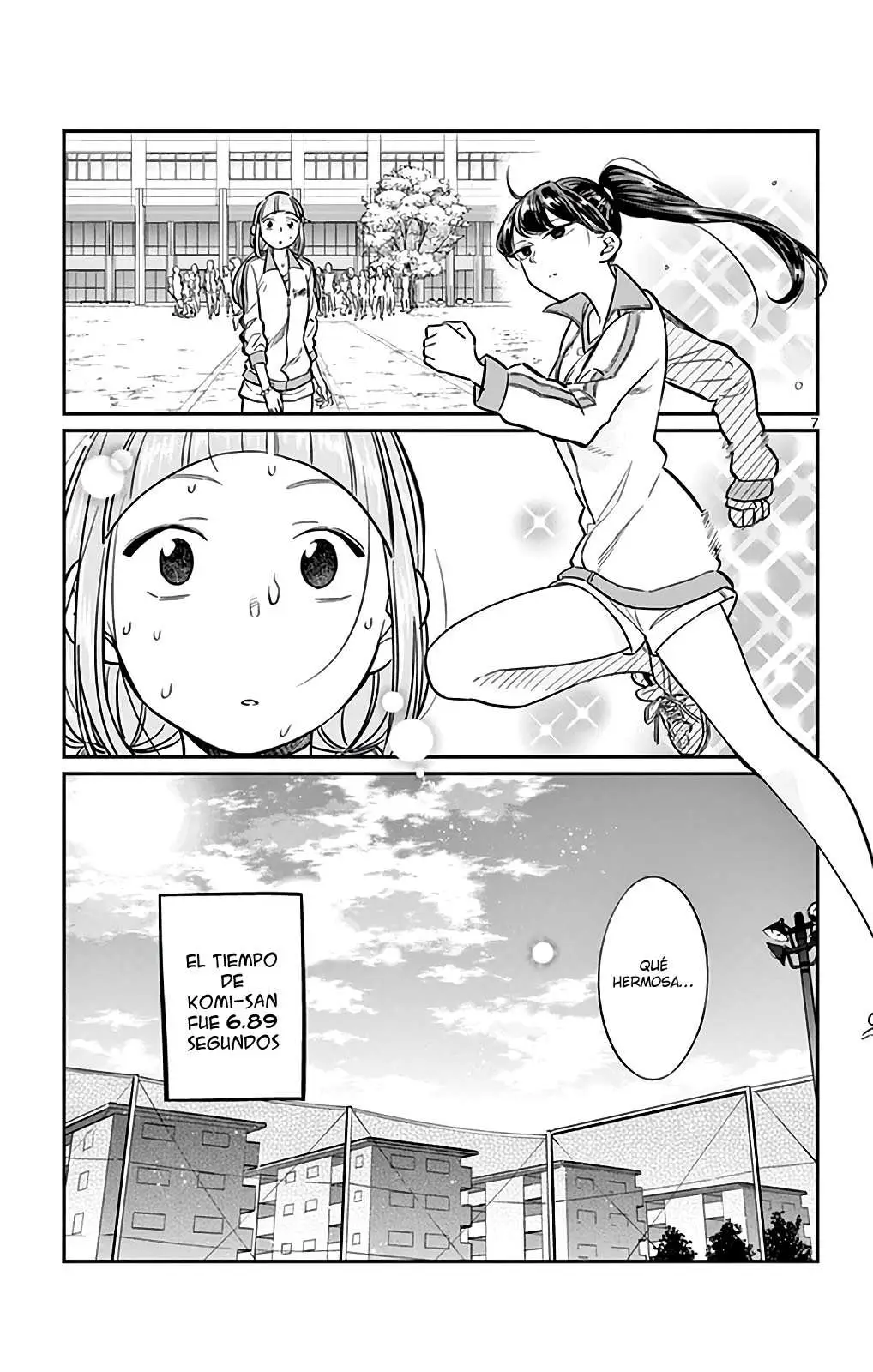 Komi-san wa Komyushou Desu capítulo 21, página 8