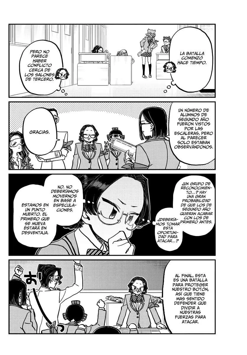 Komi-san wa Komyushou Desu capítulo 331, página 7