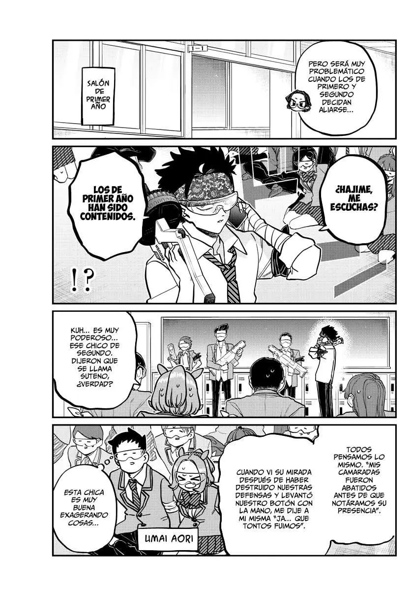 Komi-san wa Komyushou Desu capítulo 331, página 8