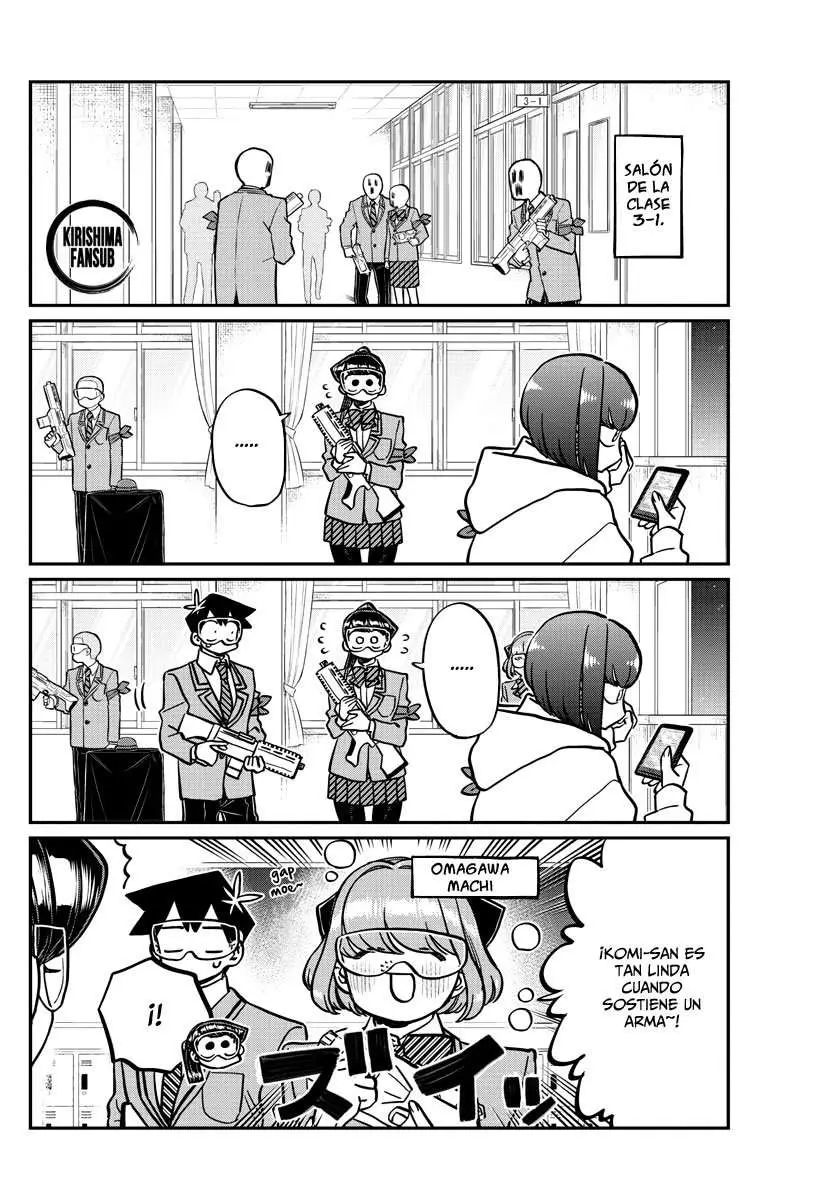 Komi-san wa Komyushou Desu capítulo 331, página 15