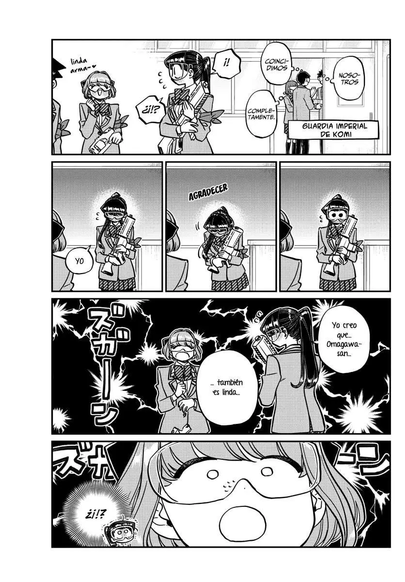 Komi-san wa Komyushou Desu capítulo 331, página 16