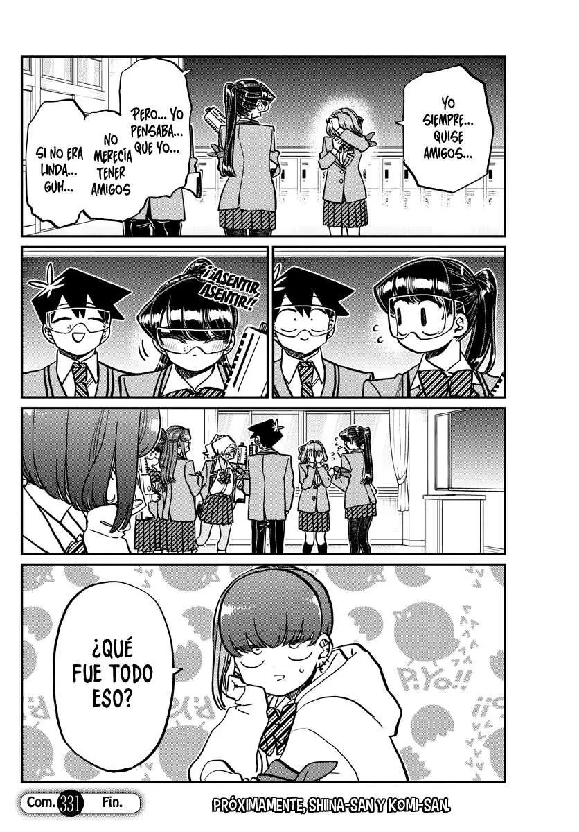 Komi-san wa Komyushou Desu capítulo 331, página 19