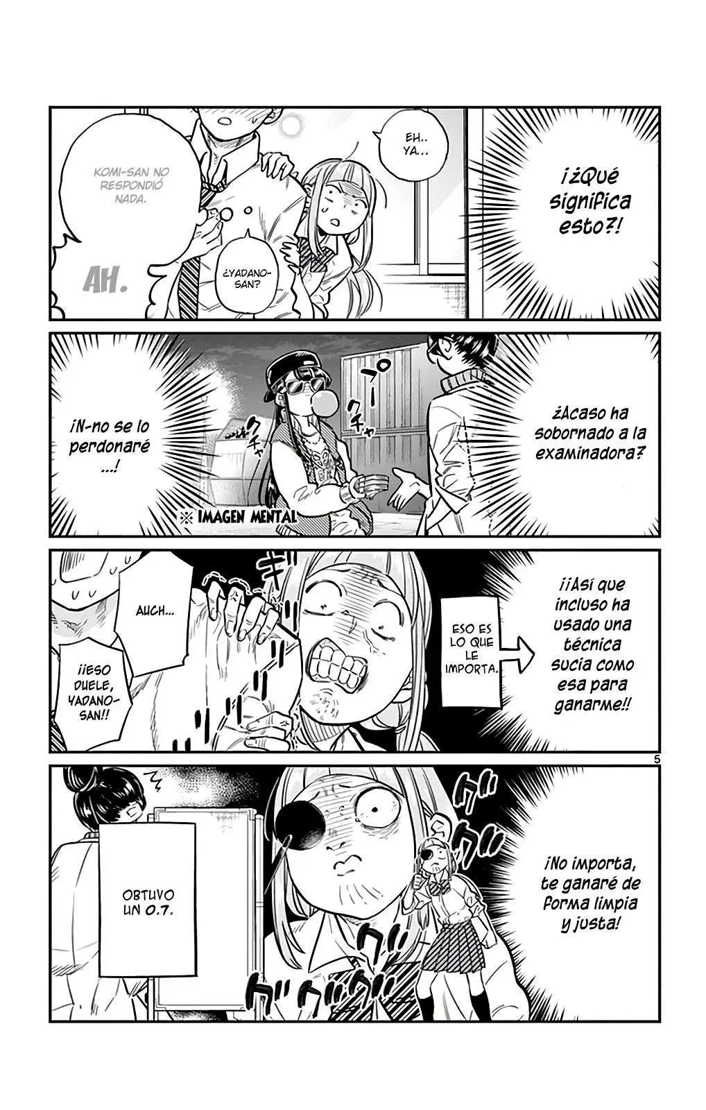 Komi-san wa Komyushou Desu capítulo 8, página 7