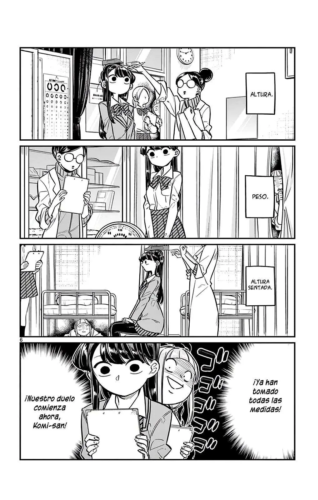 Komi-san wa Komyushou Desu capítulo 8, página 8