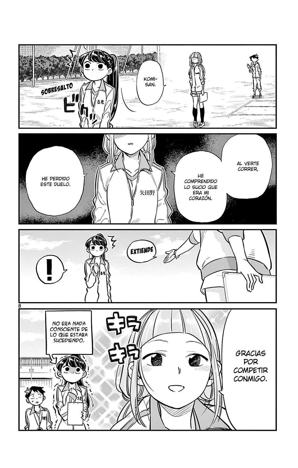 Komi-san wa Komyushou Desu capítulo 8, página 18