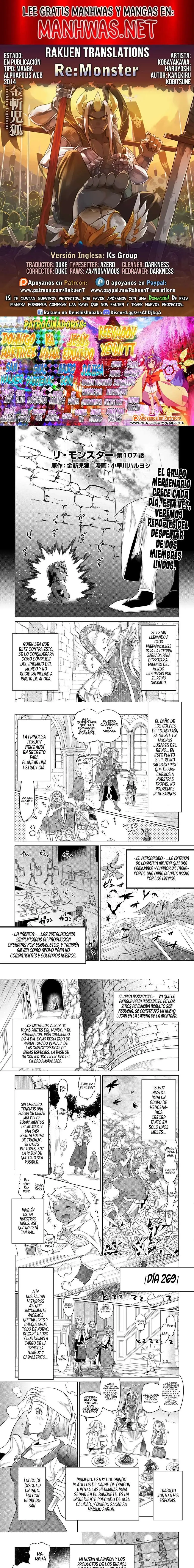 Re:Monster capítulo 112, página 1