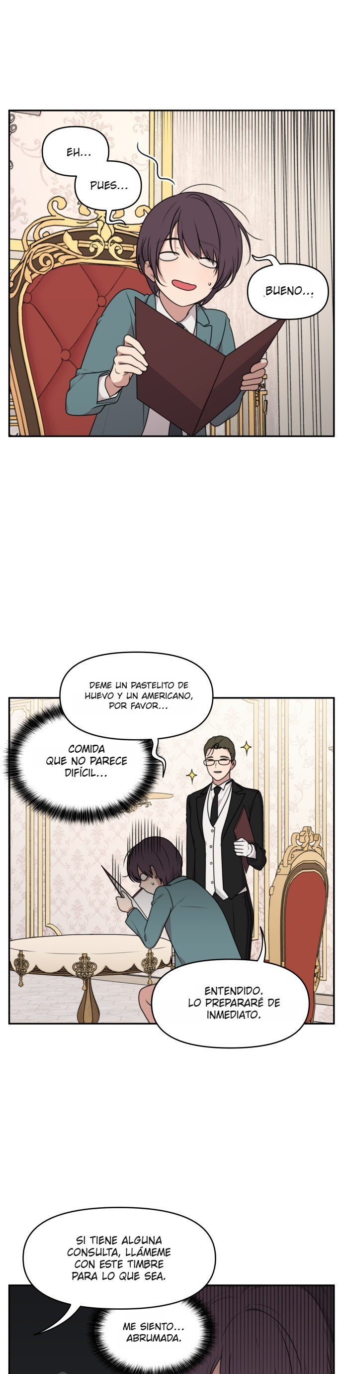 Dama imparable capítulo 1, página 8