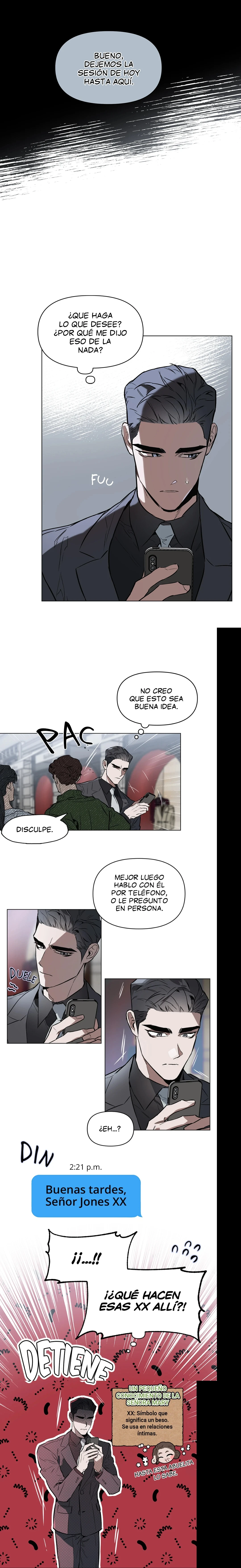 Define La Relación capítulo 21, página 2