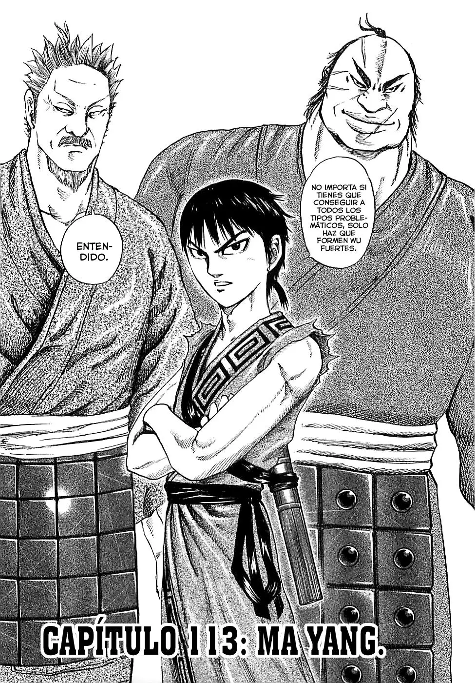Kingdom capítulo 113, página 1