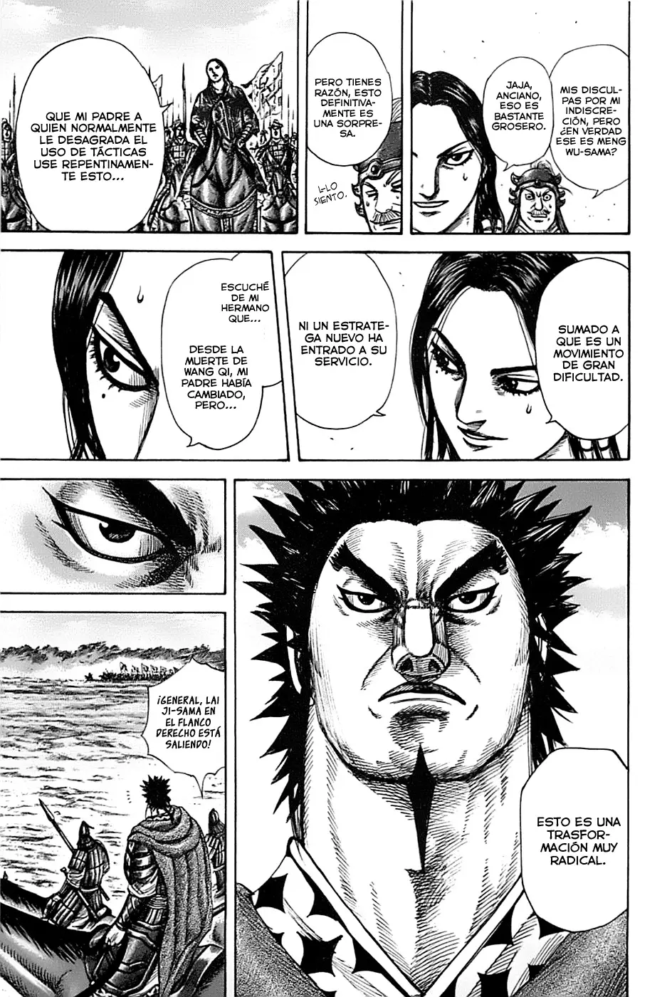 Kingdom capítulo 296, página 5