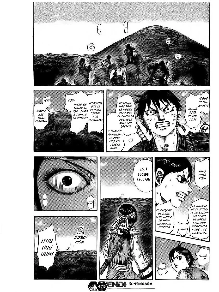 Kingdom capítulo 475, página 21