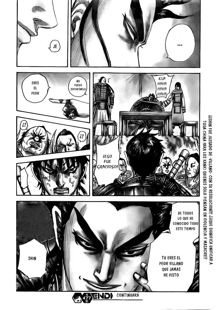Kingdom capítulo 477, página 21