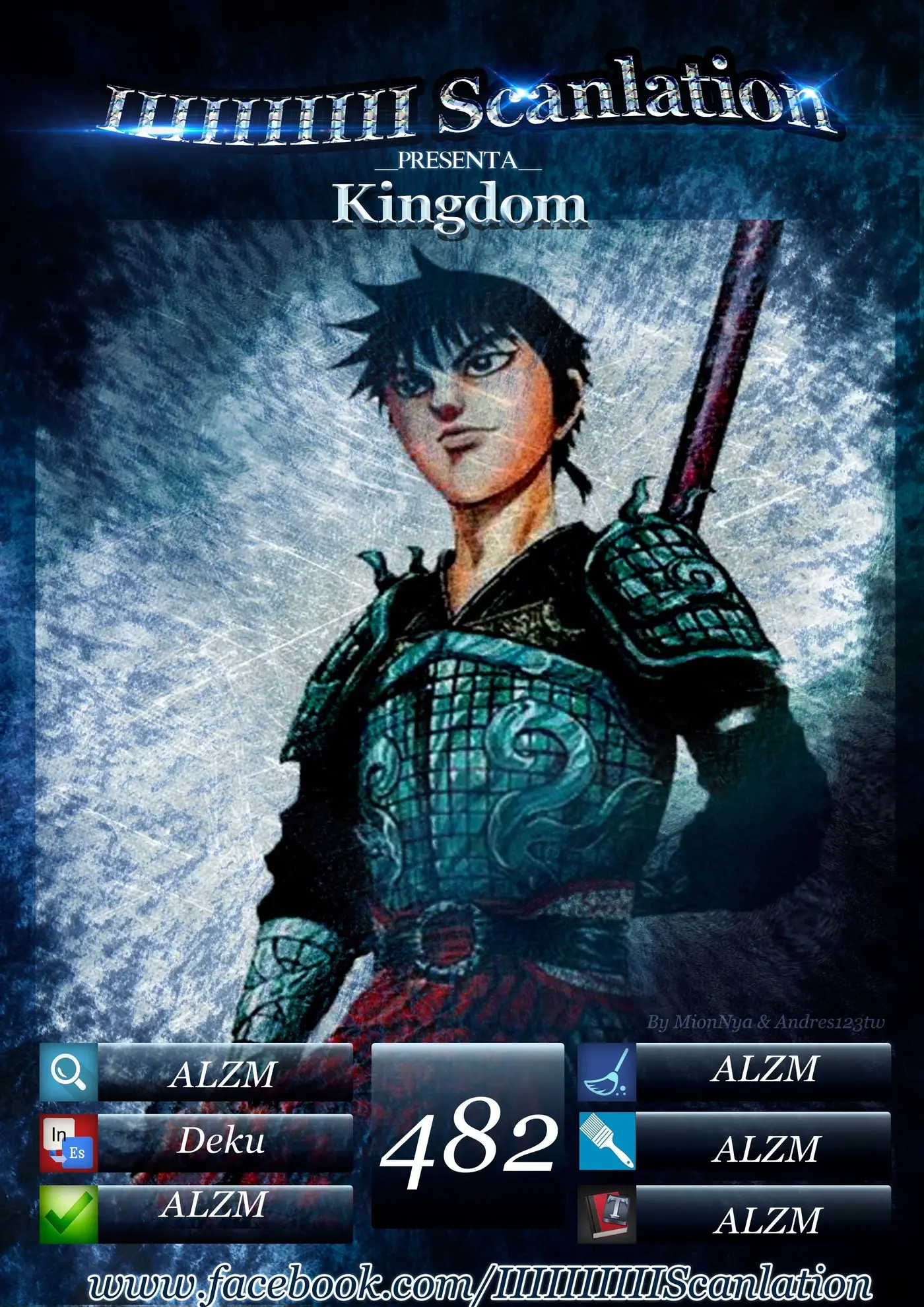 Kingdom capítulo 482, página 2
