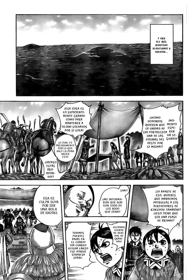 Kingdom capítulo 484, página 9