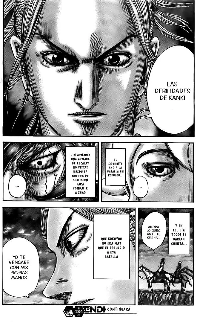 Kingdom capítulo 484, página 21