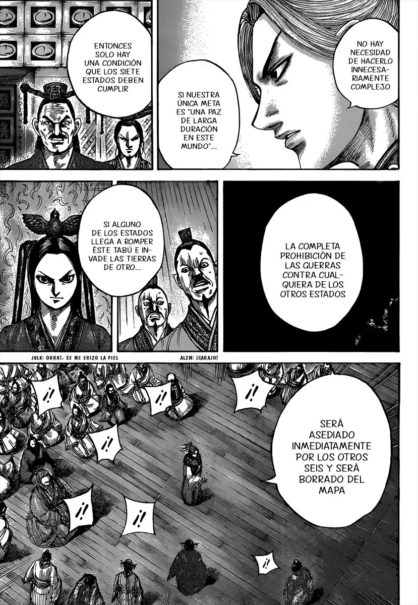 Kingdom capítulo 490, página 14