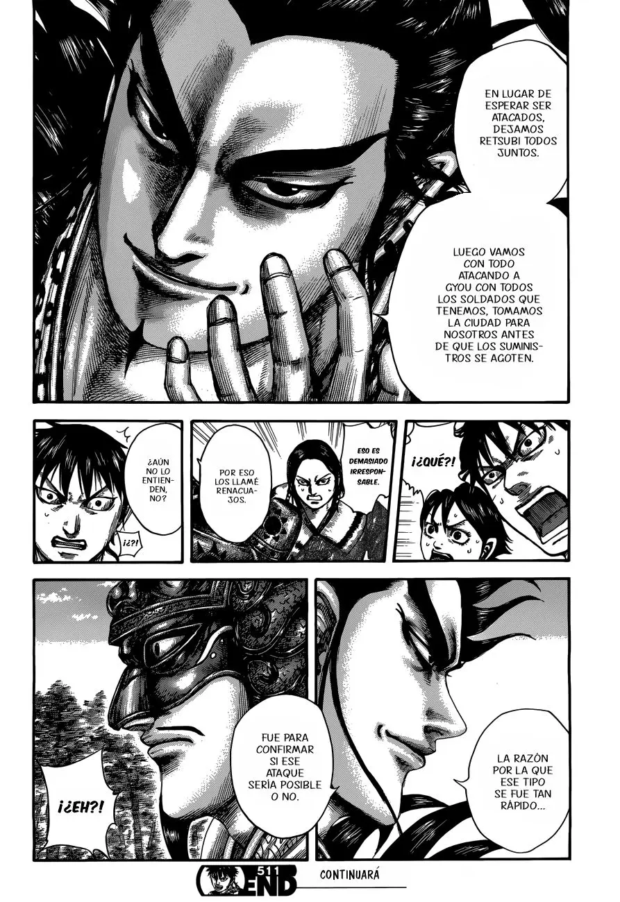 Kingdom capítulo 511, página 20