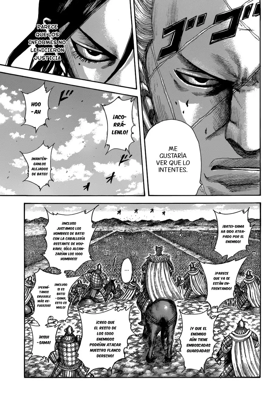 Kingdom capítulo 521, página 13