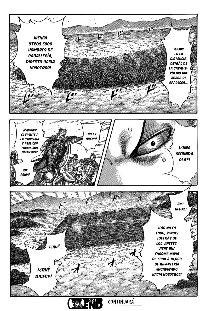 Kingdom capítulo 521, página 18