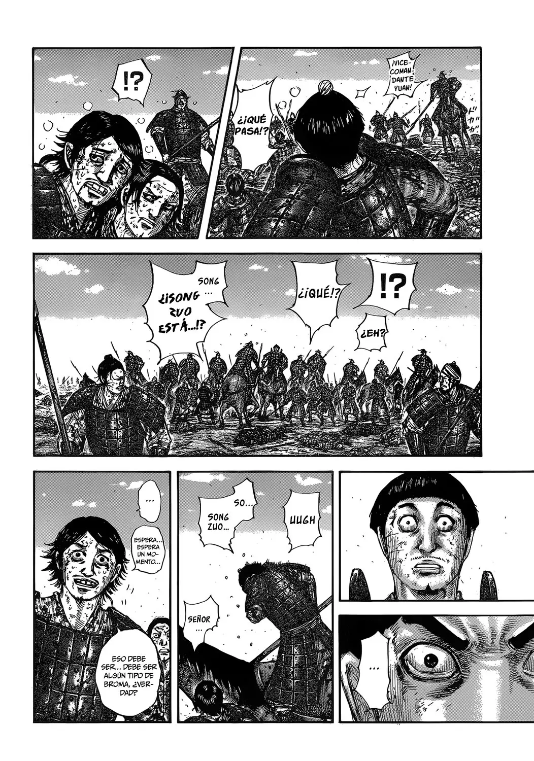 Kingdom capítulo 596, página 2