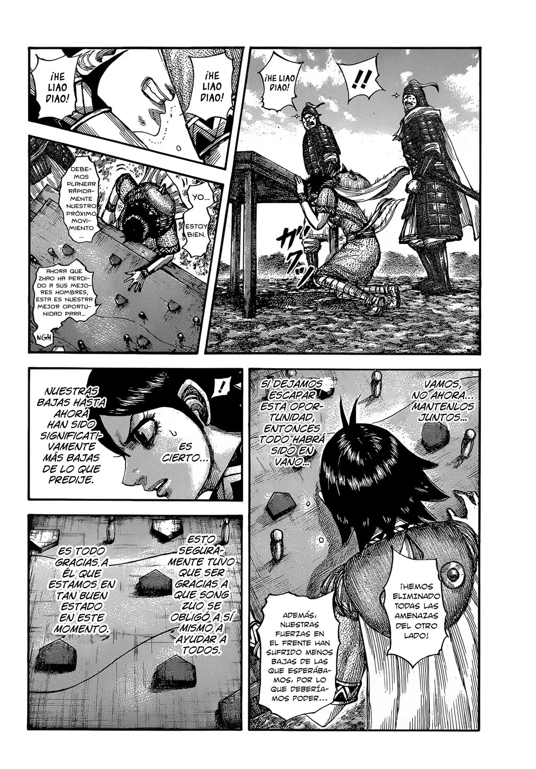 Kingdom capítulo 596, página 4