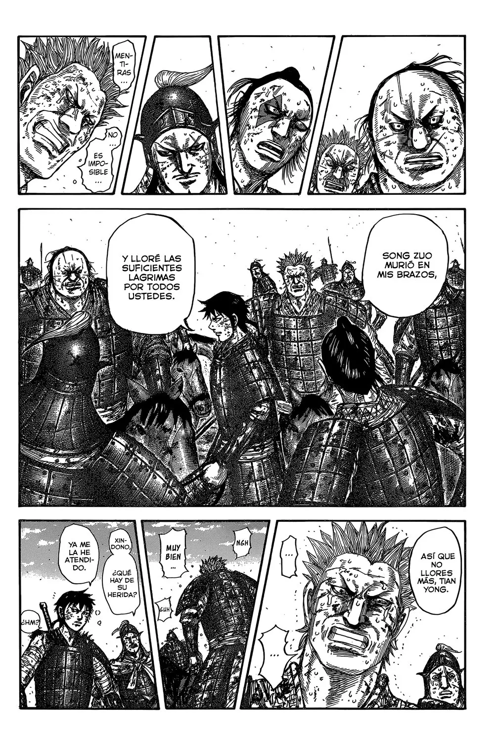 Kingdom capítulo 596, página 8