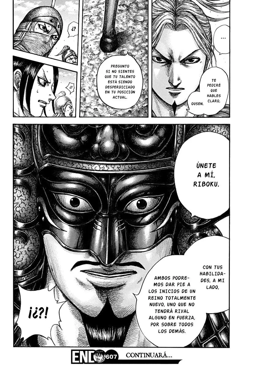 Kingdom capítulo 607, página 20