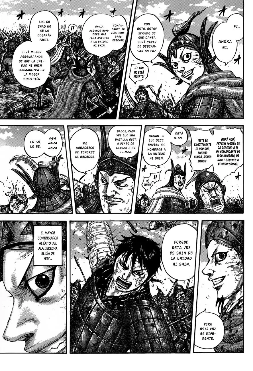 Kingdom capítulo 613, página 5