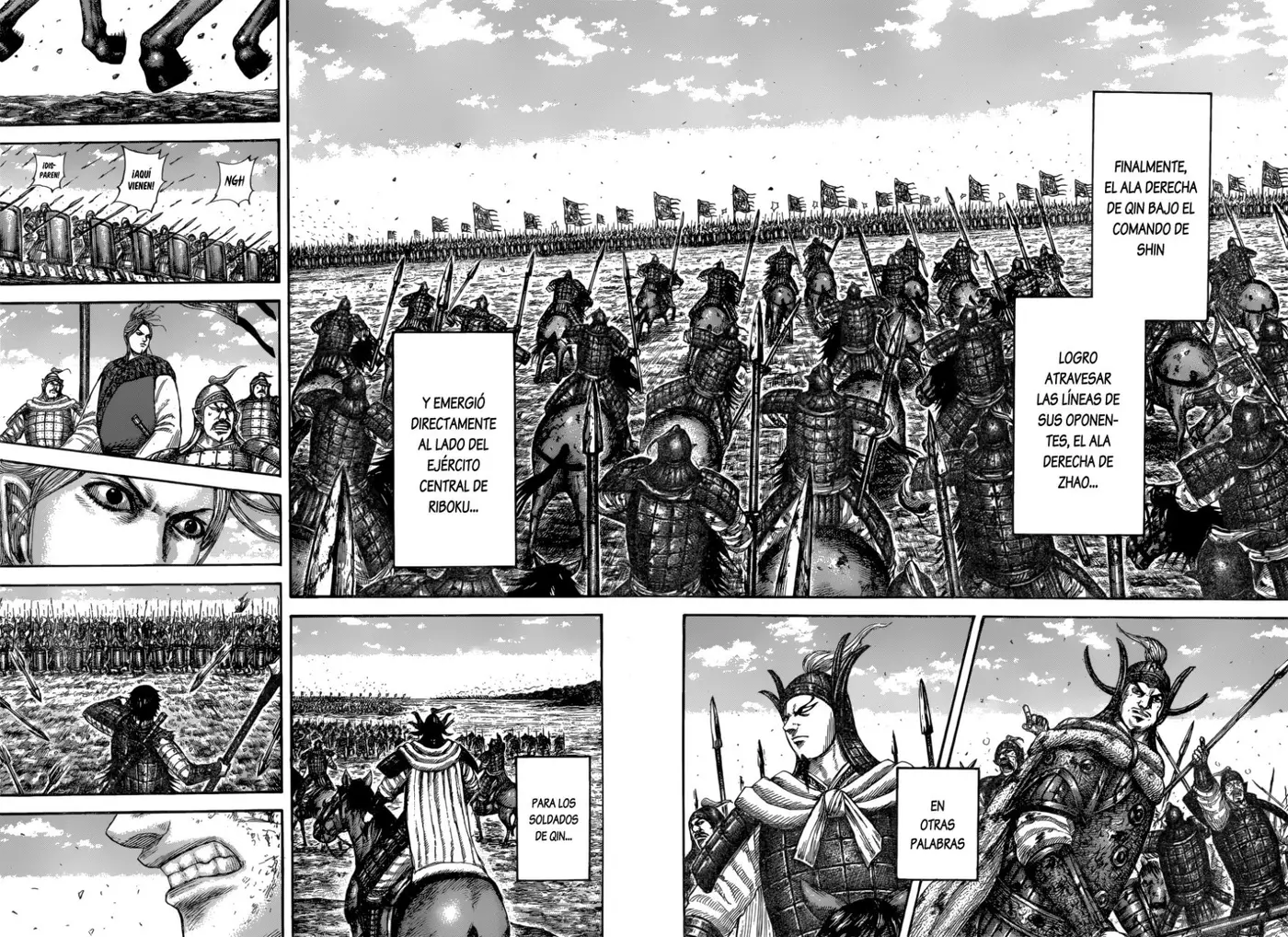 Kingdom capítulo 613, página 12