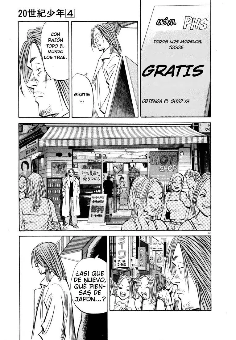 20th Century Boys capítulo 39, página 17
