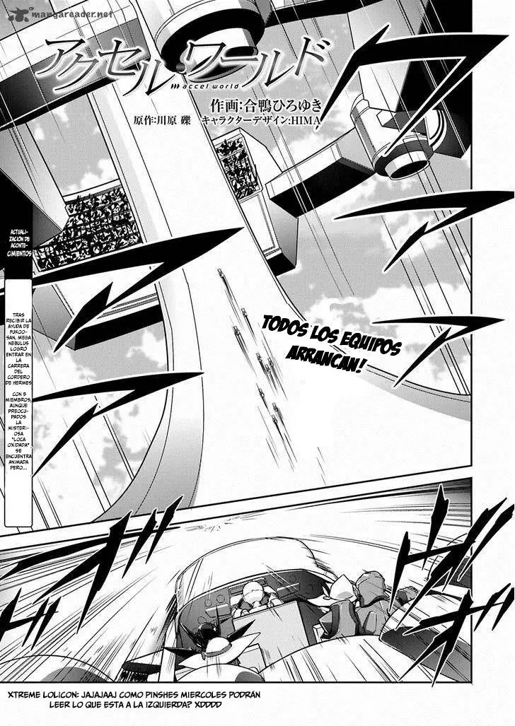 Accel World capítulo 33, página 3