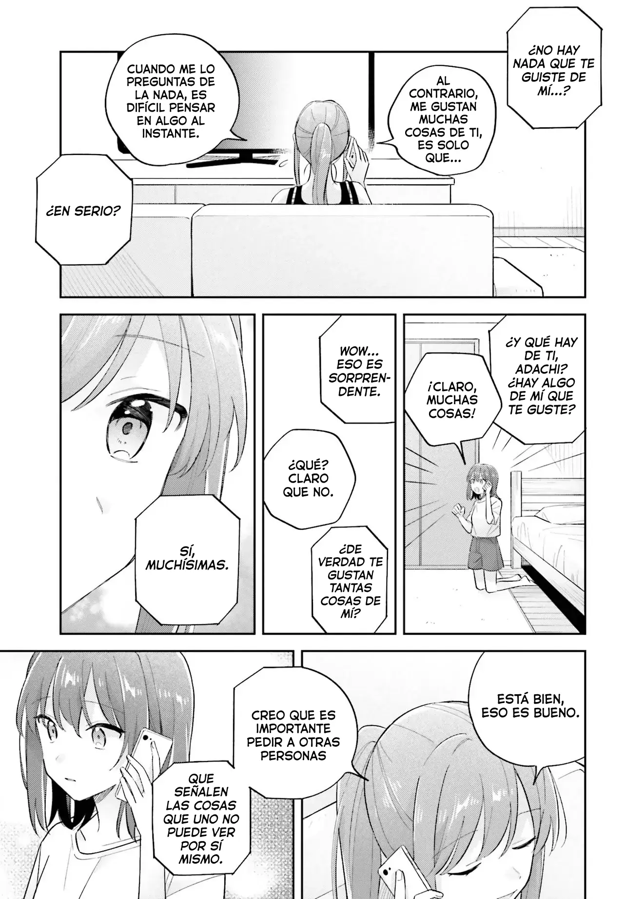 Adachi to Shimamura capítulo 39, página 18