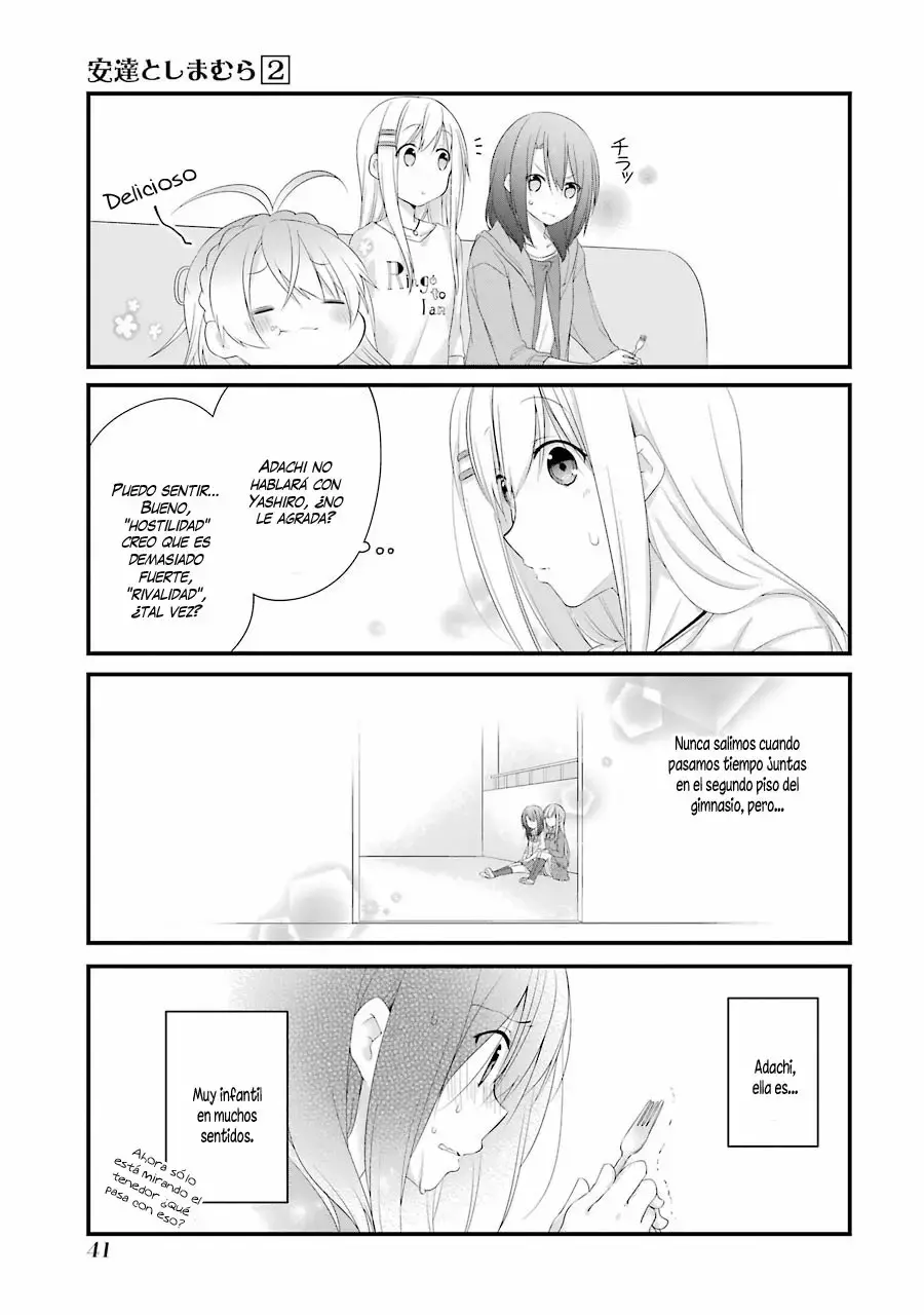 Adachi to Shimamura capítulo 8, página 18