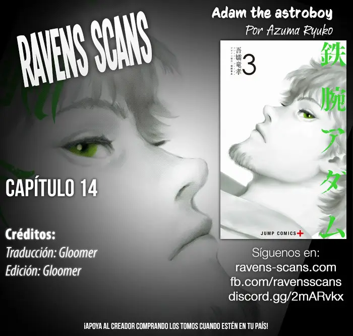 Adam The astroboy capítulo 14, página 1