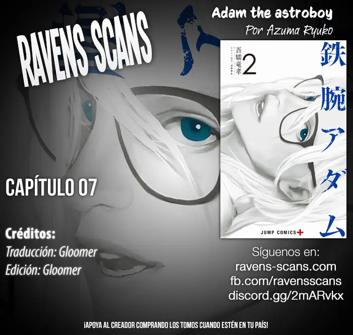Adam The astroboy capítulo 7, página 1