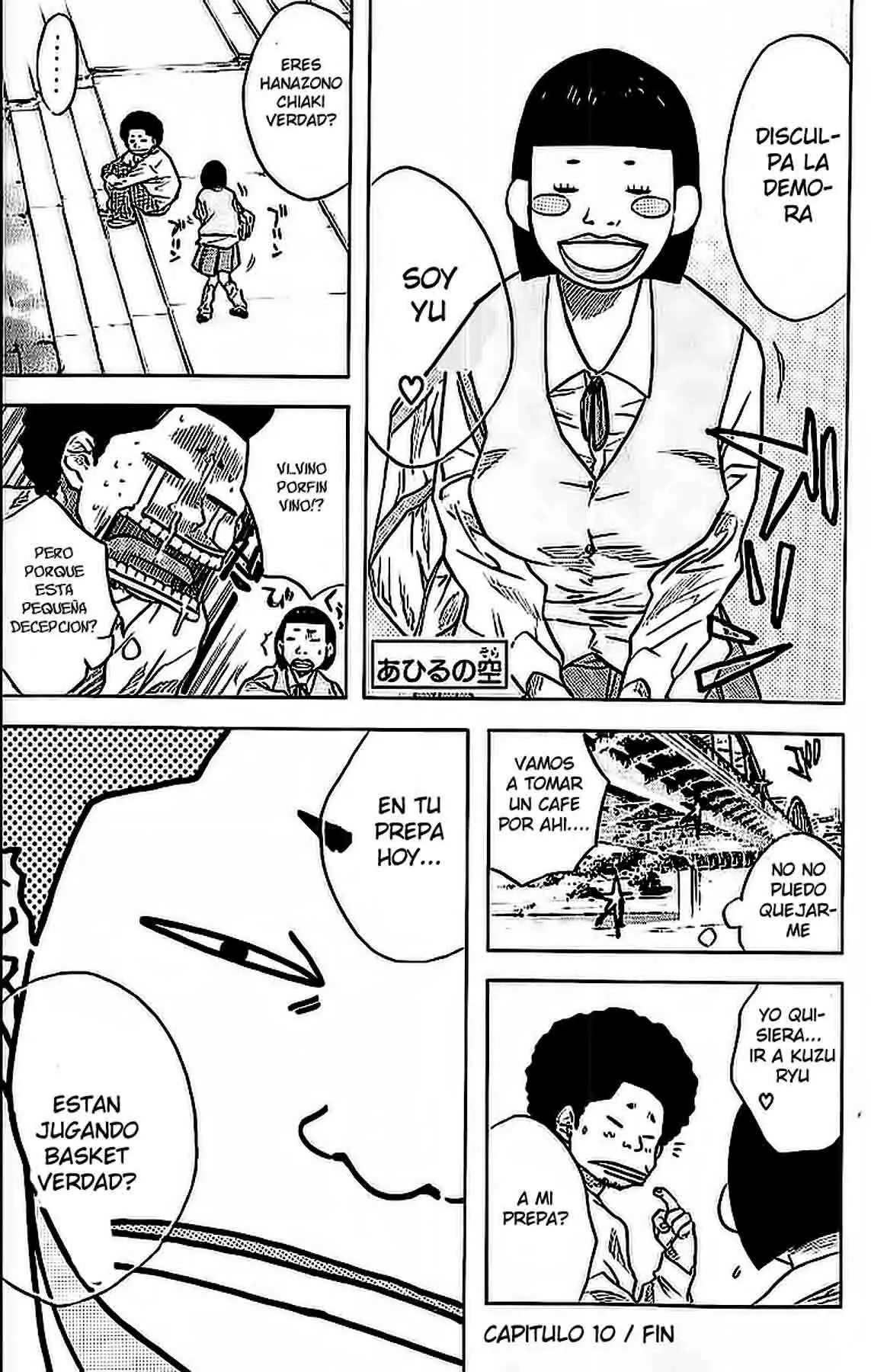 Ahiru no Sora capítulo 10, página 19