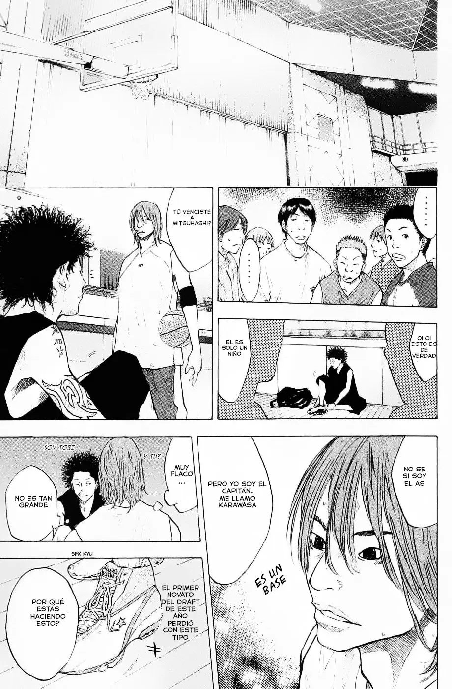 Ahiru no Sora capítulo 100, página 4
