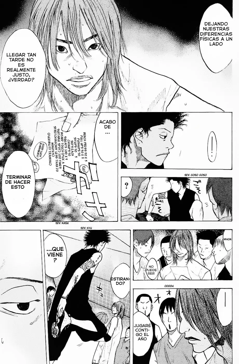 Ahiru no Sora capítulo 100, página 6