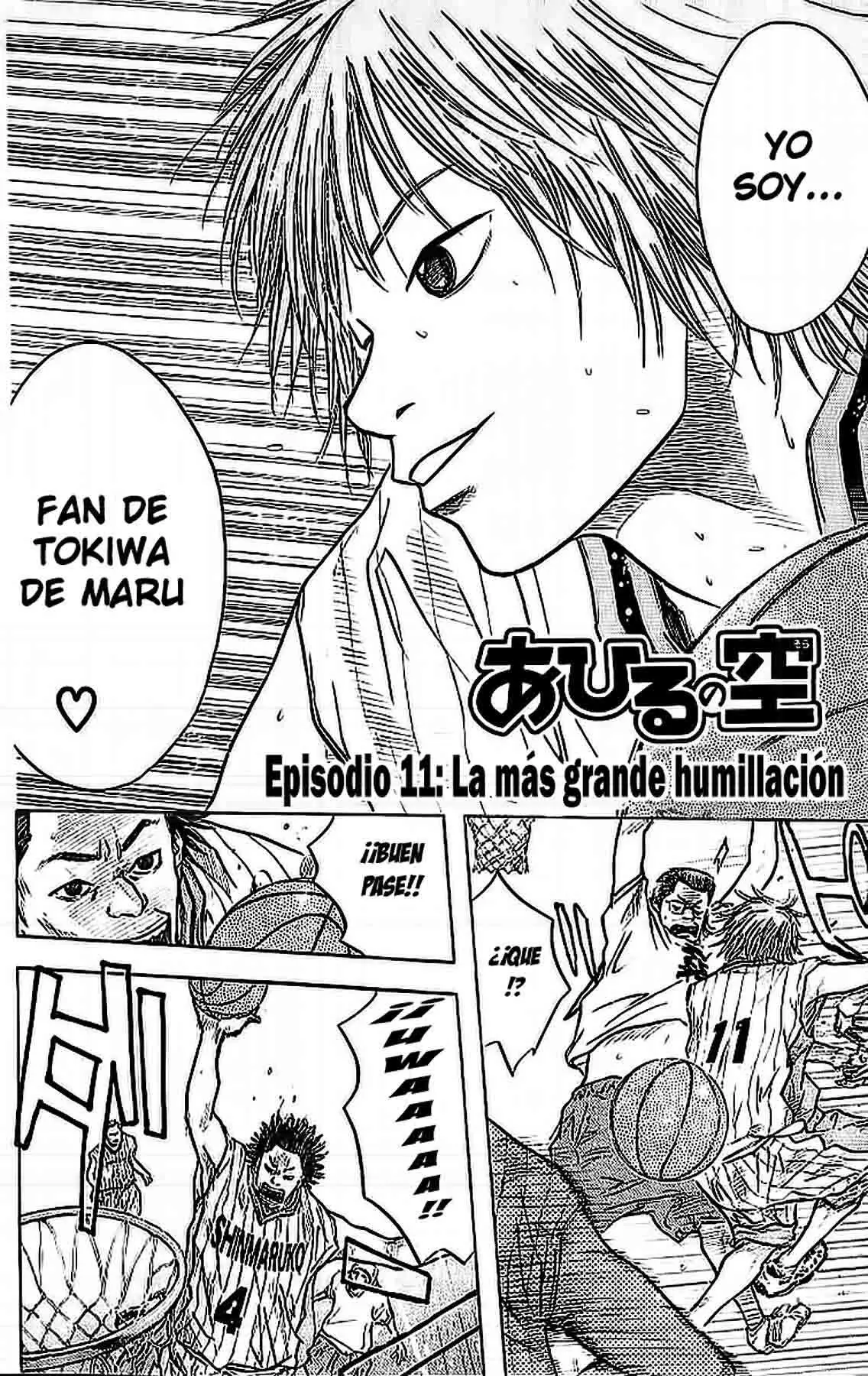 Ahiru no Sora capítulo 11, página 1
