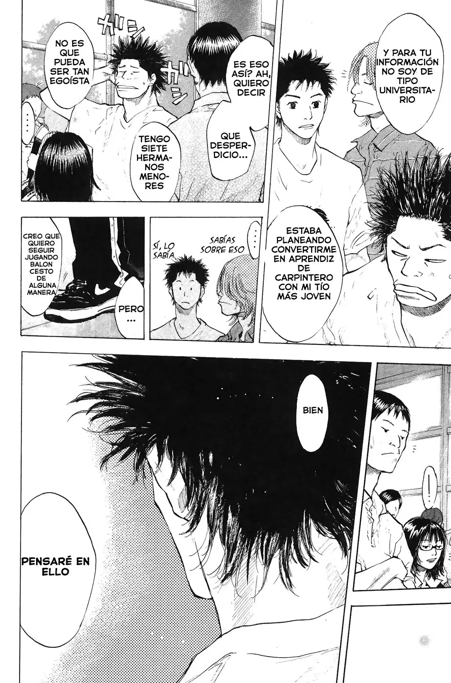 Ahiru no Sora capítulo 110, página 53
