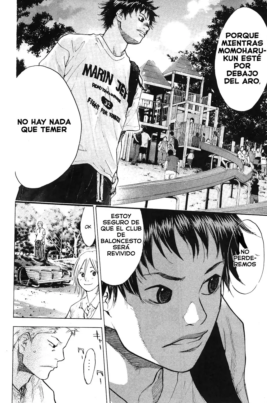 Ahiru no Sora capítulo 110, página 57
