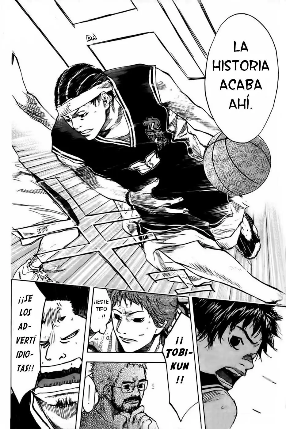 Ahiru no Sora capítulo 121, página 16