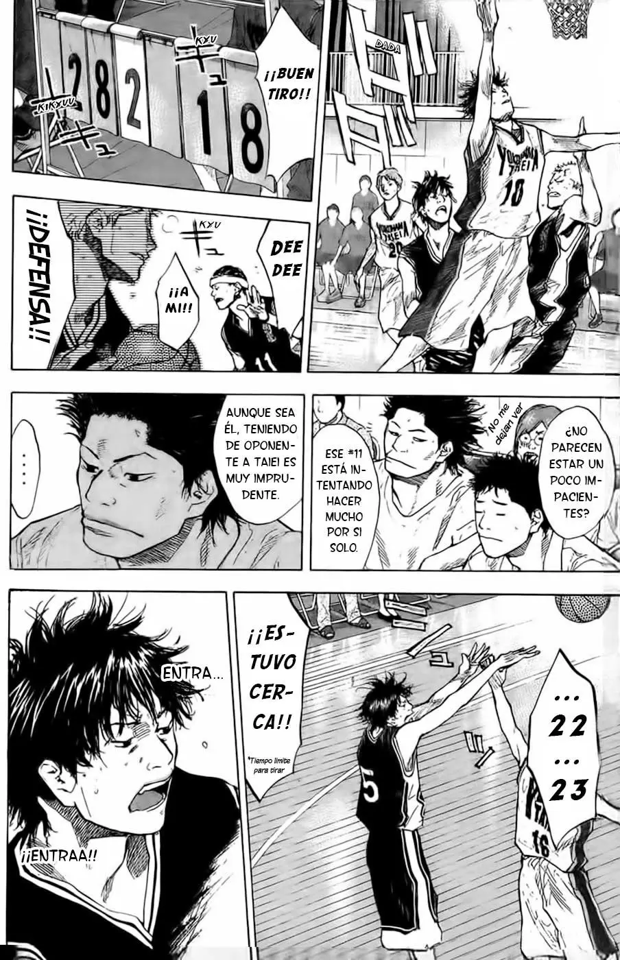 Ahiru no Sora capítulo 121, página 22