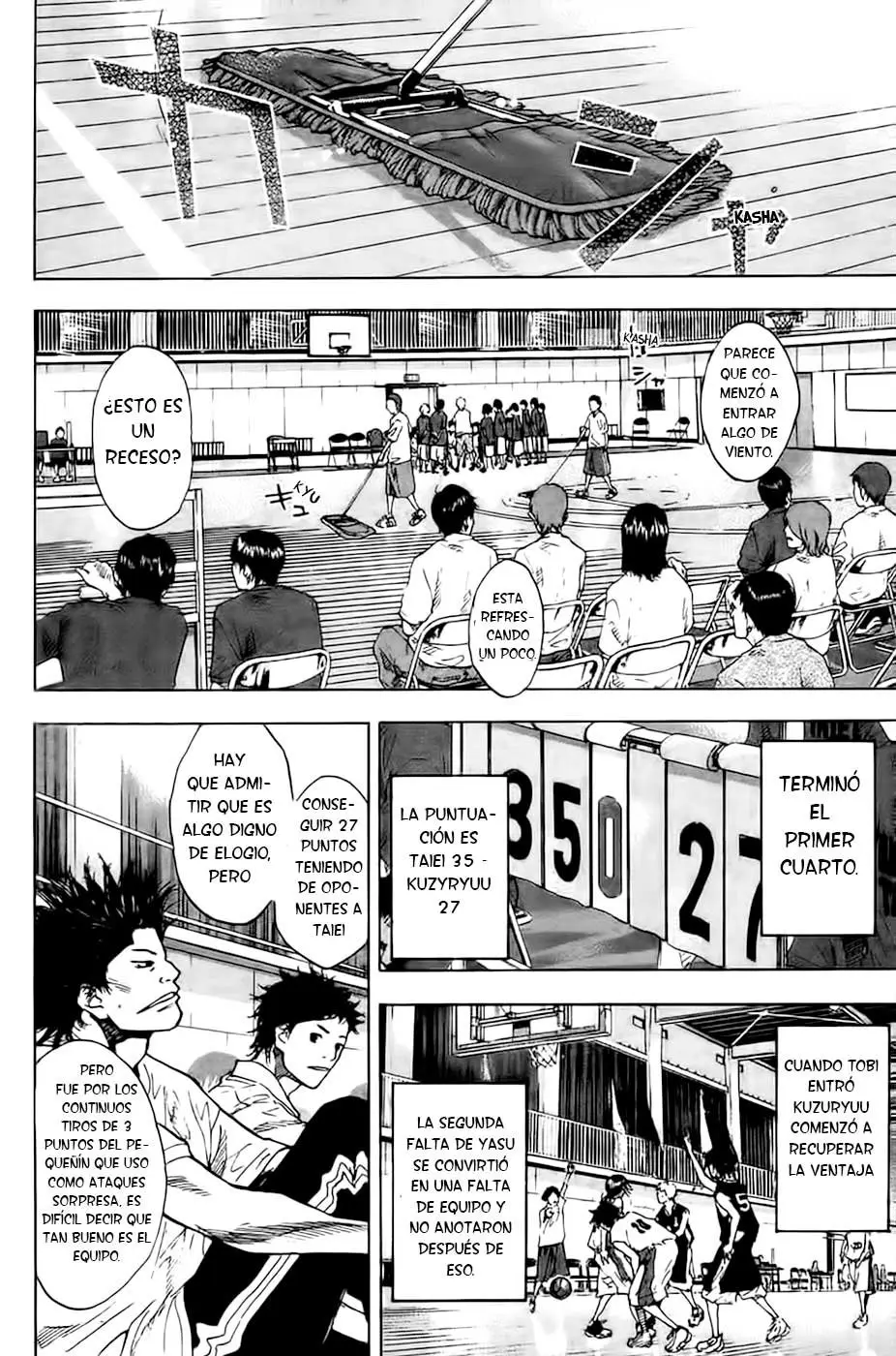 Ahiru no Sora capítulo 122, página 4