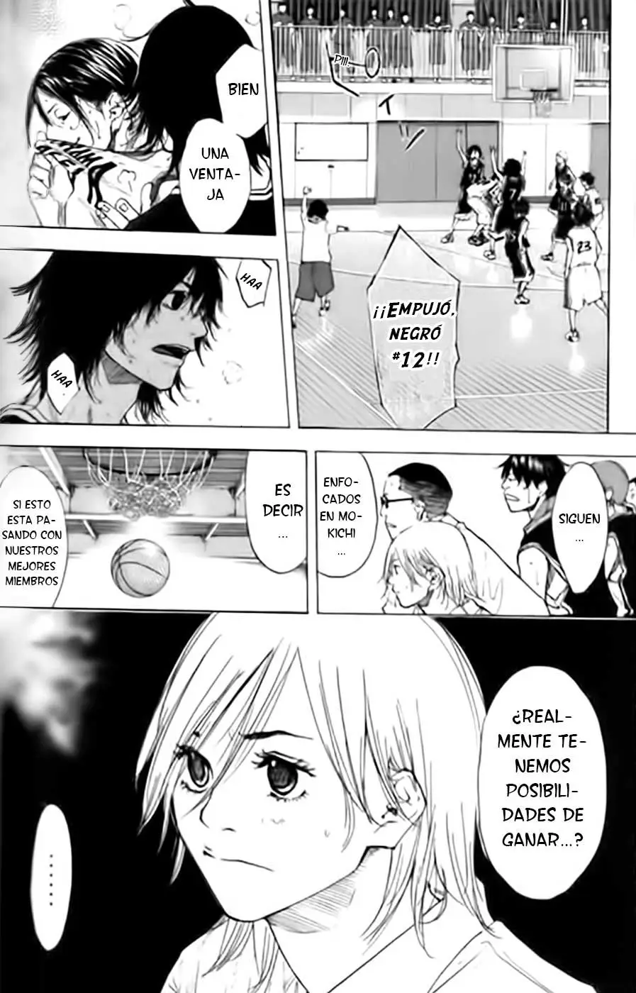 Ahiru no Sora capítulo 124, página 18