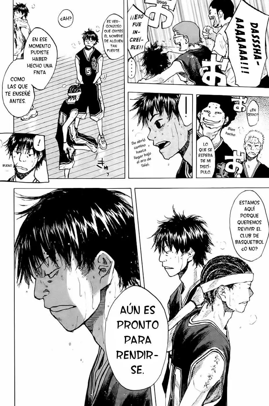 Ahiru no Sora capítulo 127, página 42