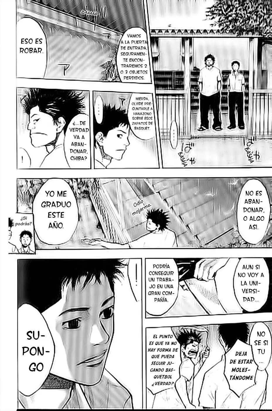Ahiru no Sora capítulo 139, página 15