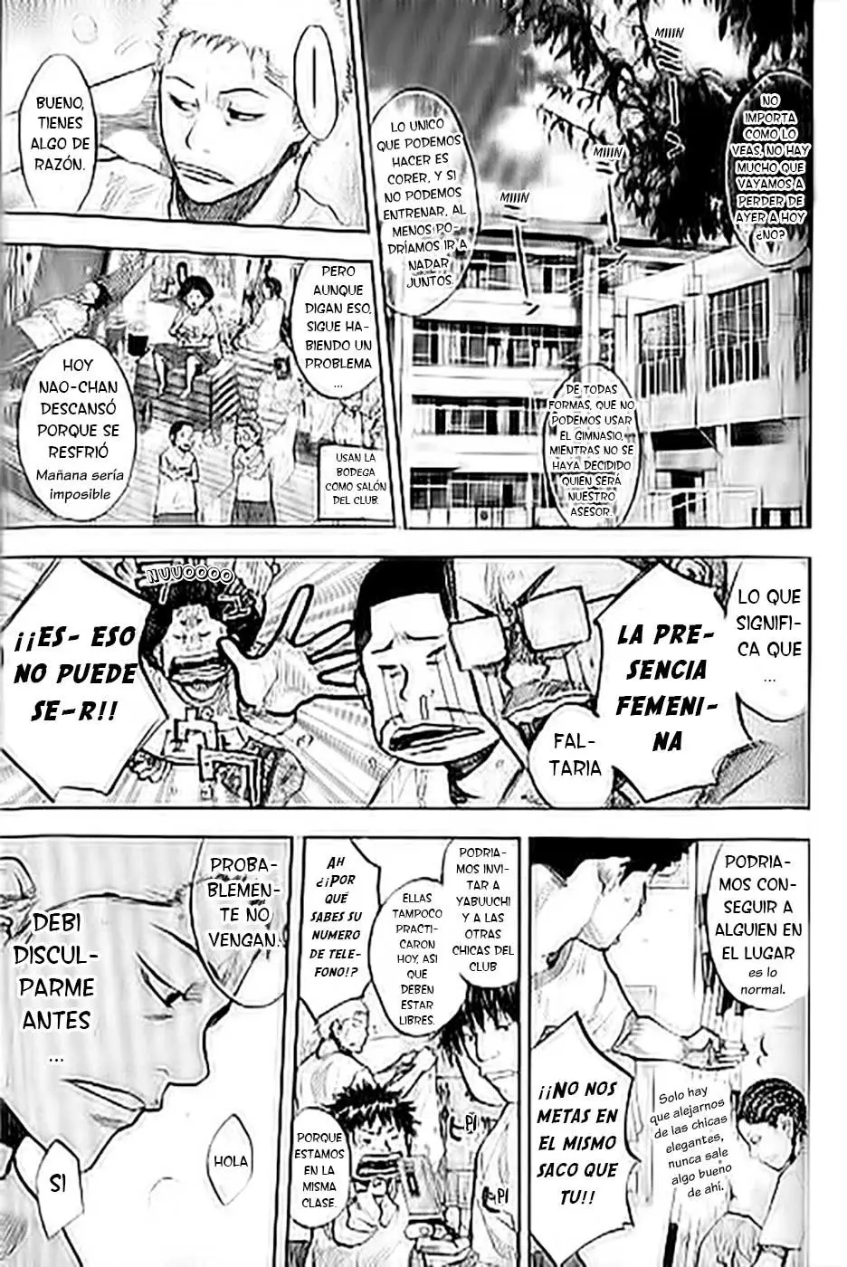 Ahiru no Sora capítulo 140, página 6